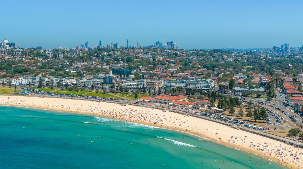 Bondi Beach, Sydney coastline