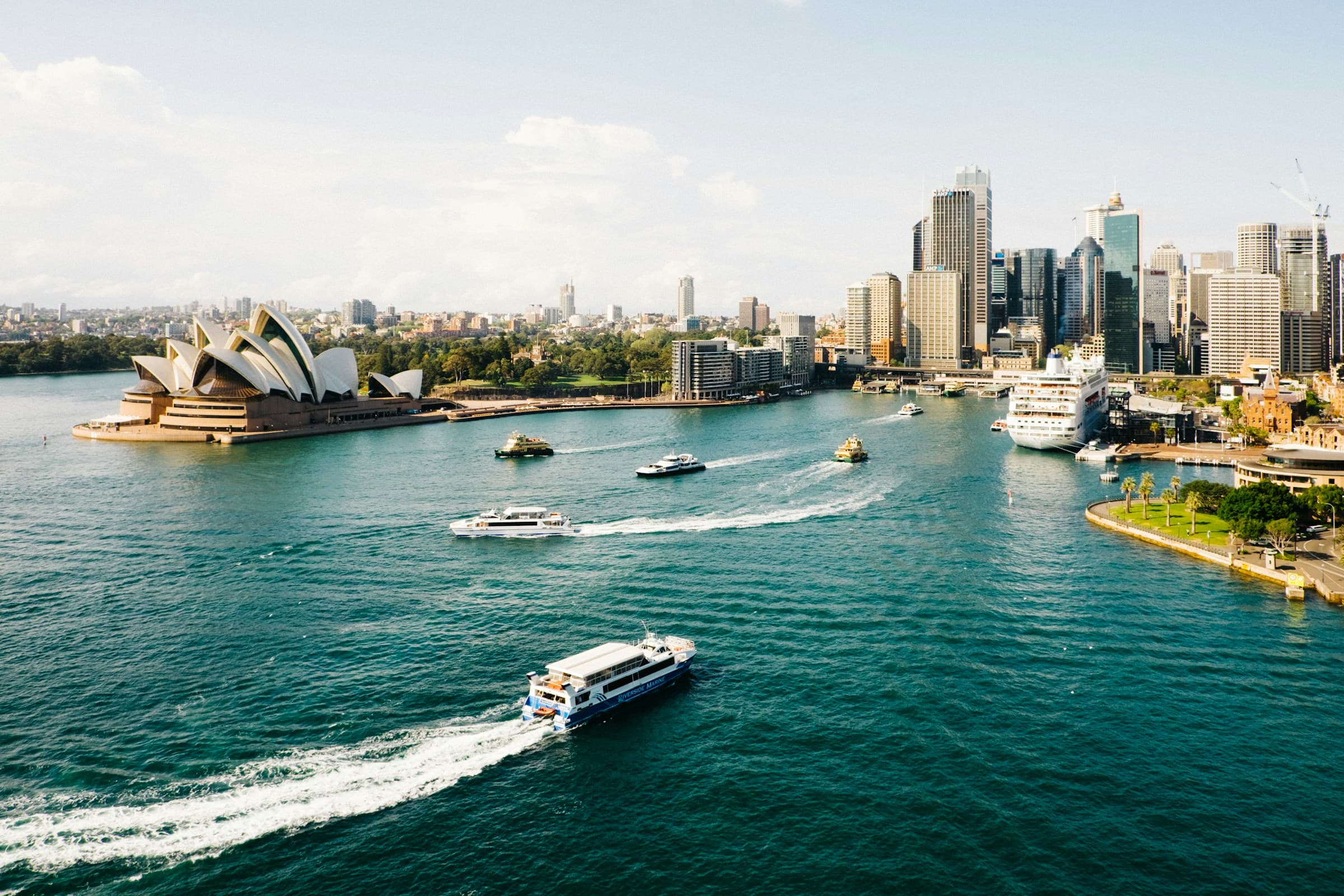 Sydney Opera House at dusk